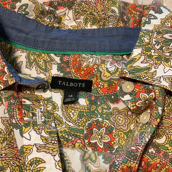 Talbots Blouse, Size 14 - Picture 3 of 4
